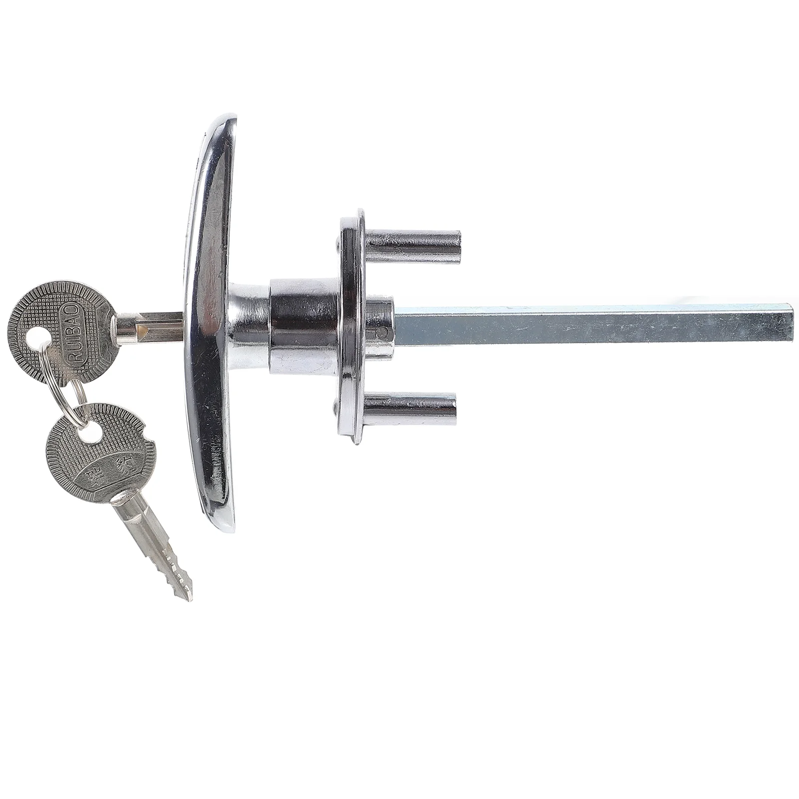 Flap Door Lock Portable Garage Handle with Shed Locking T-Handles Metal Kit Hardware Replacement