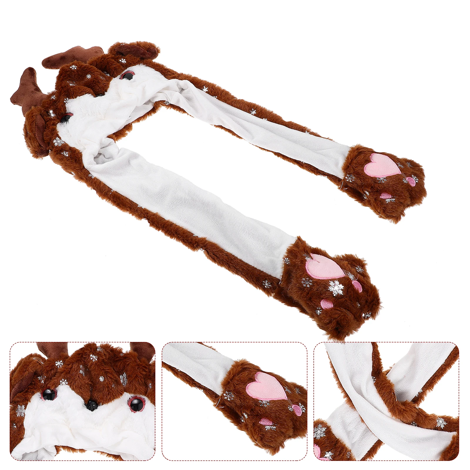 

Decorative Ear Moving Hat Adorable Hats Party Costume Headwear Has Artificial Dress up Festive Dancing Pp Crazy Woman