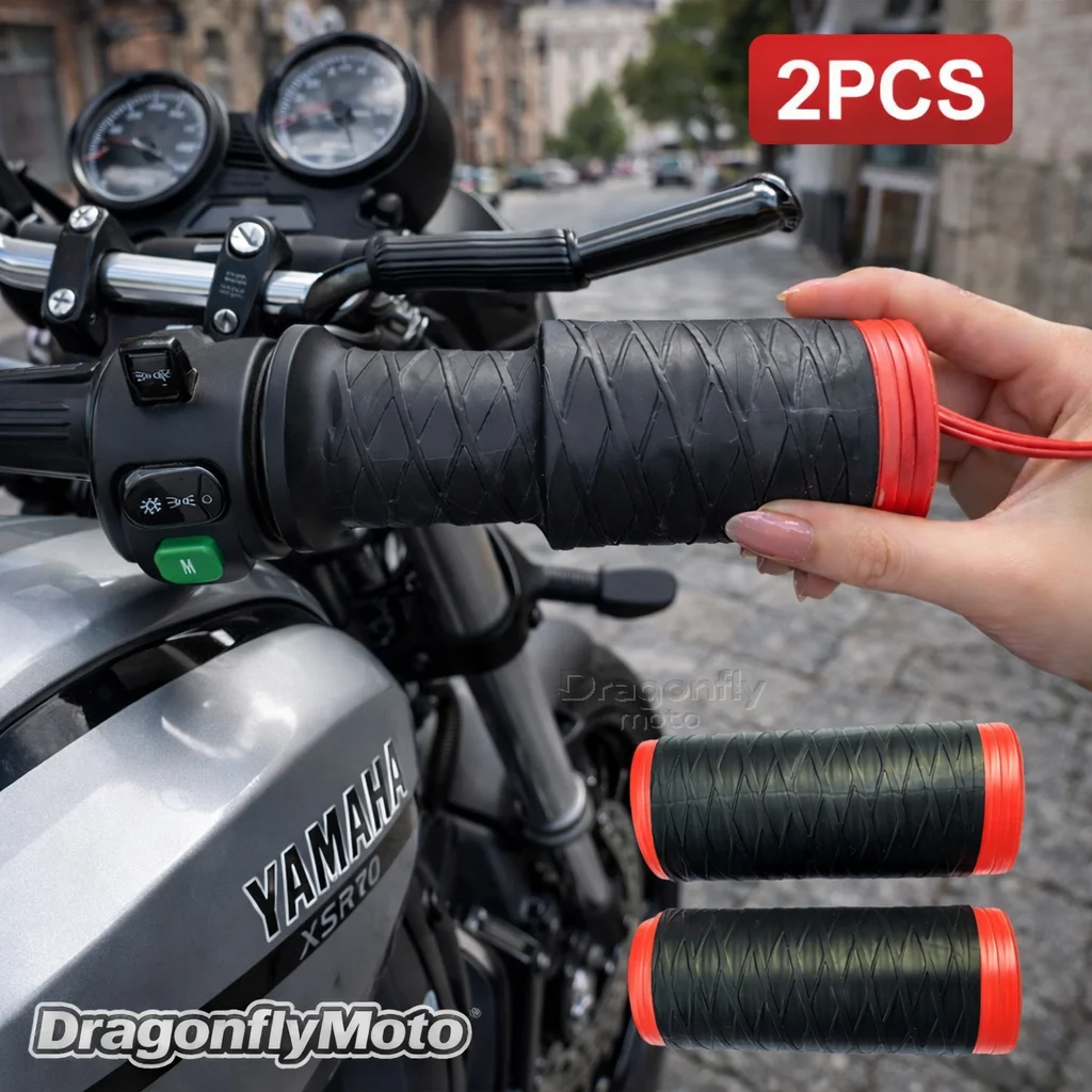 

Силиконовые накладки на руль мотоцикла для YAMAHA XSR700 XSR 700 XSR900 XSR 900 XSR125 155, самосжимающиеся, нескользящие