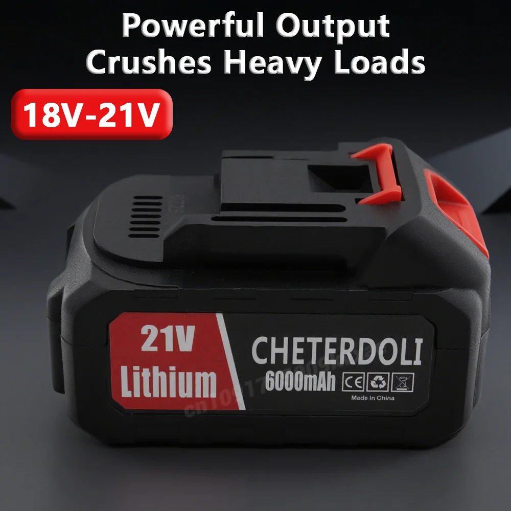 

for Makita Compatible 18V Lithium Battery for 21V Electric Tools, Grinder & Chainsaw