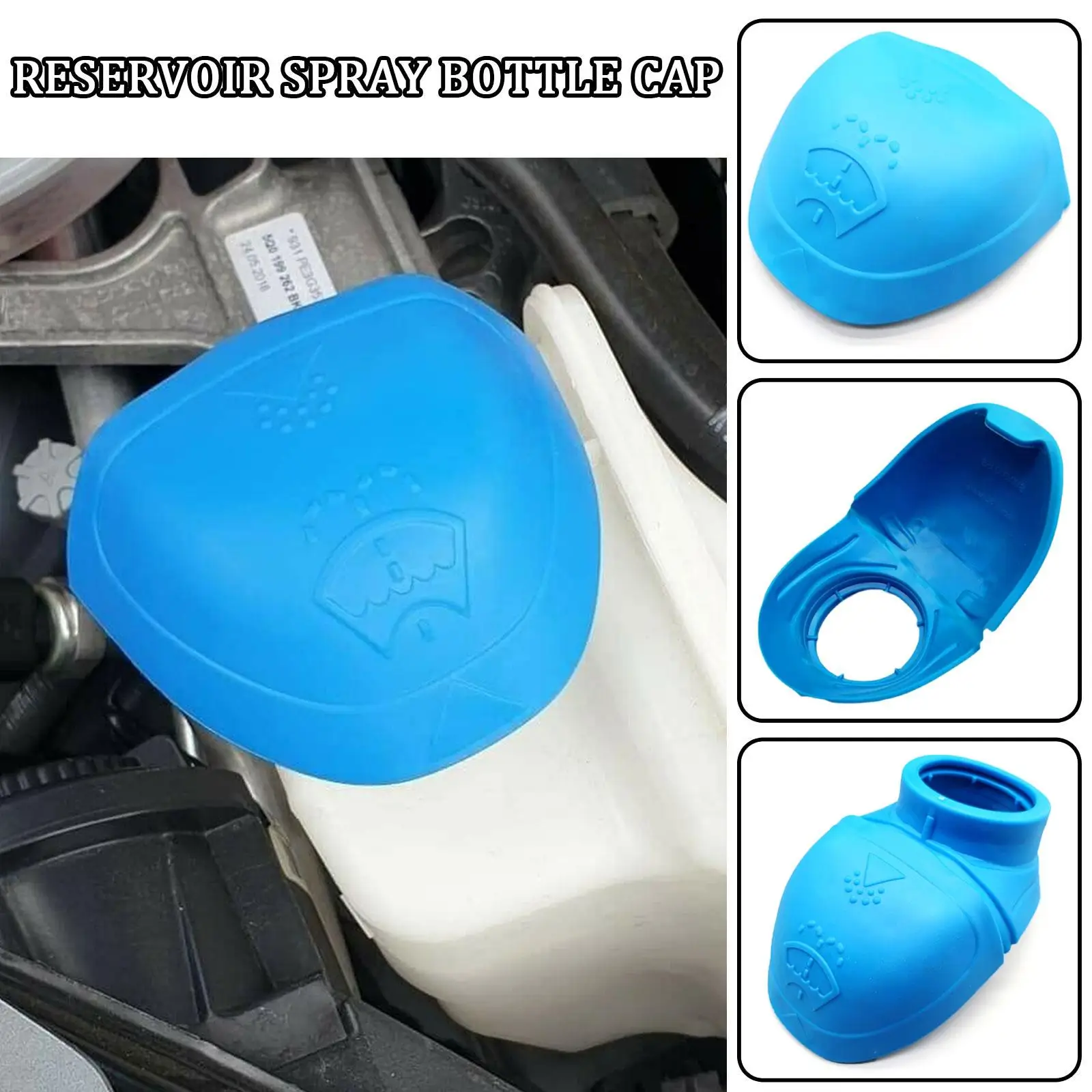 Car Windshield Glass Cleaning Tank Bottle Cover for Audi A4 B6 B8 VW Passat B5 B7 Skoda Octavia A7 A5 Renault Megane