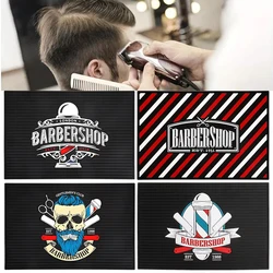 Barbertop Salon Non-Slip Hairdressing Tool Mat Pro Hair Clippers Scissors Comb Anti-Skid Silicone Pad Haircut Tools Accessories