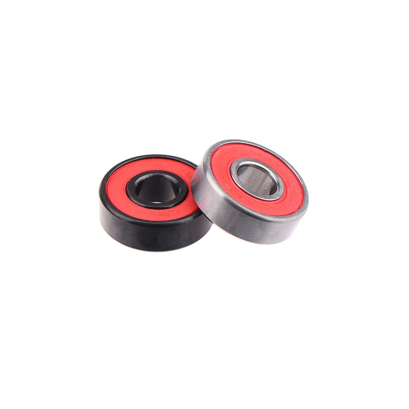 Bearing bola keramik Hybrid 608, bantalan miniatur roda sepatu roda Skateboard kecepatan tinggi ABEC-11