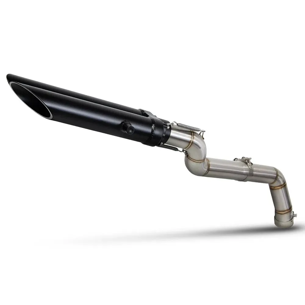 TOCE Dual Outlet Mid & Rear Exhaust Pipe Modification for Motorcycle CBR600RR F5, 2005-2020