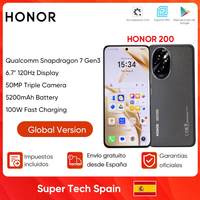 Honor 200 5G SmartPhone Snapdragon 7 Gen 3 6.7” 120Hz OLED Curved Screen 5200mAh Battery 100W Fast Charge Mobile Phone NFC