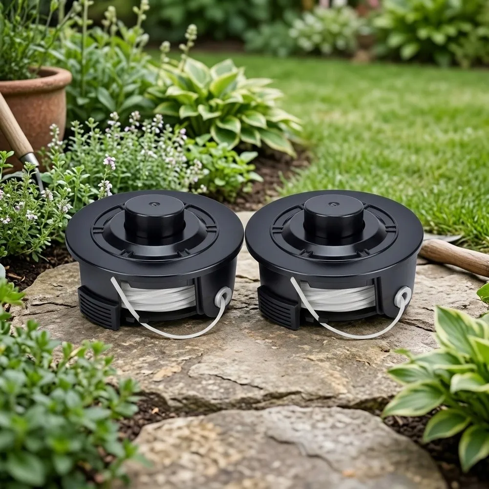 2PCS Replacement Spool for Trimmer Line Compatible with DUR181Z DUR181RF DUR181 Nylon String 1.6mm 27FT per Spool