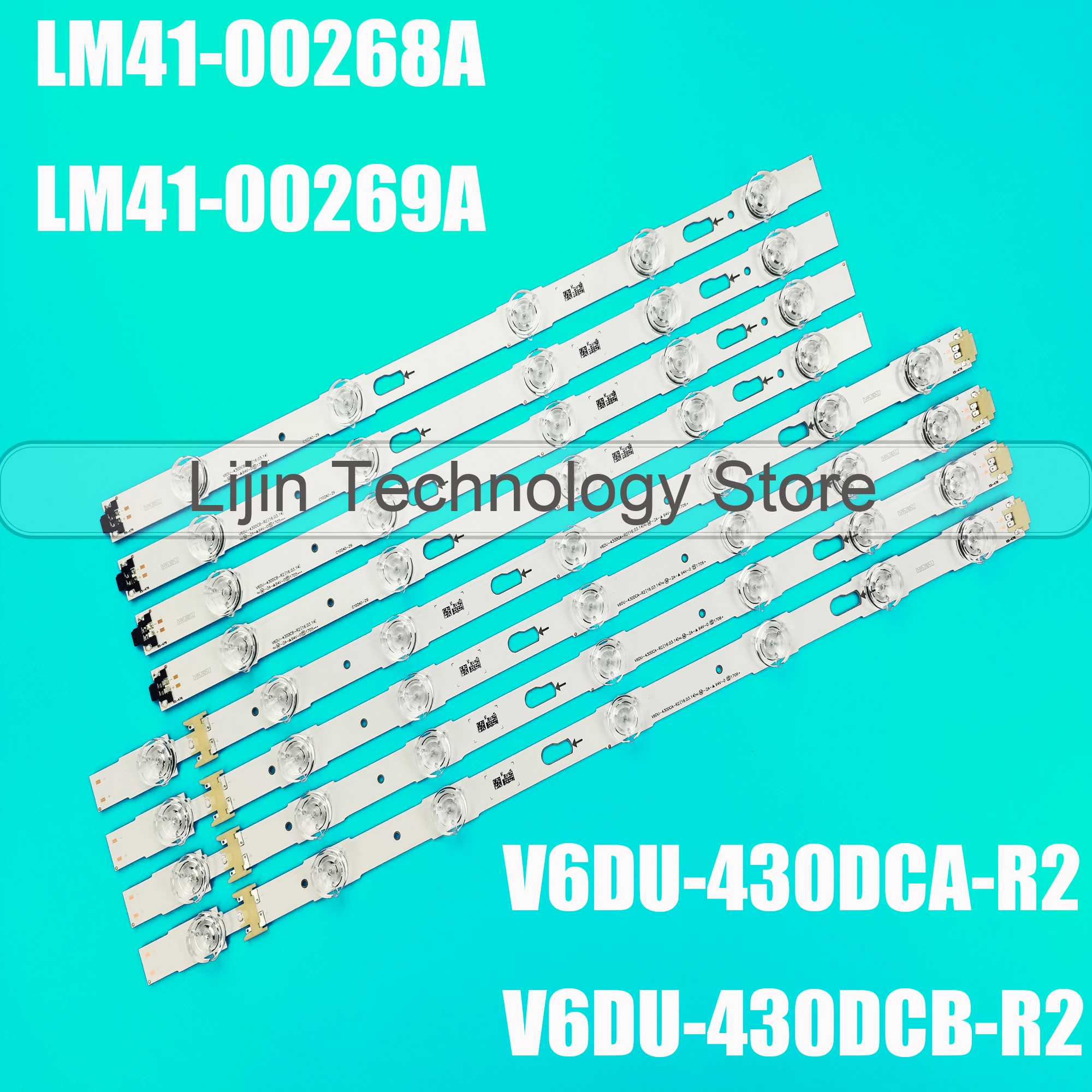 LED backlight strip suitable for UE43KU7000 UE43MU7000 UE43MU6100 UA43KU6000 UA43KU7000 UA43MU6100 UE43KU6000 UE43MU