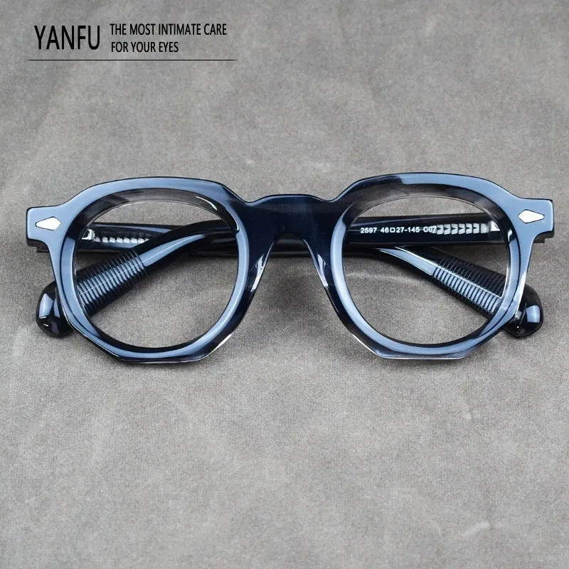 

Tortoise Retro Glasses Frame Man Square Acetate Women Eyeglasses Frames Men Fashion Trend Myopia Classic Reading Office 143mm