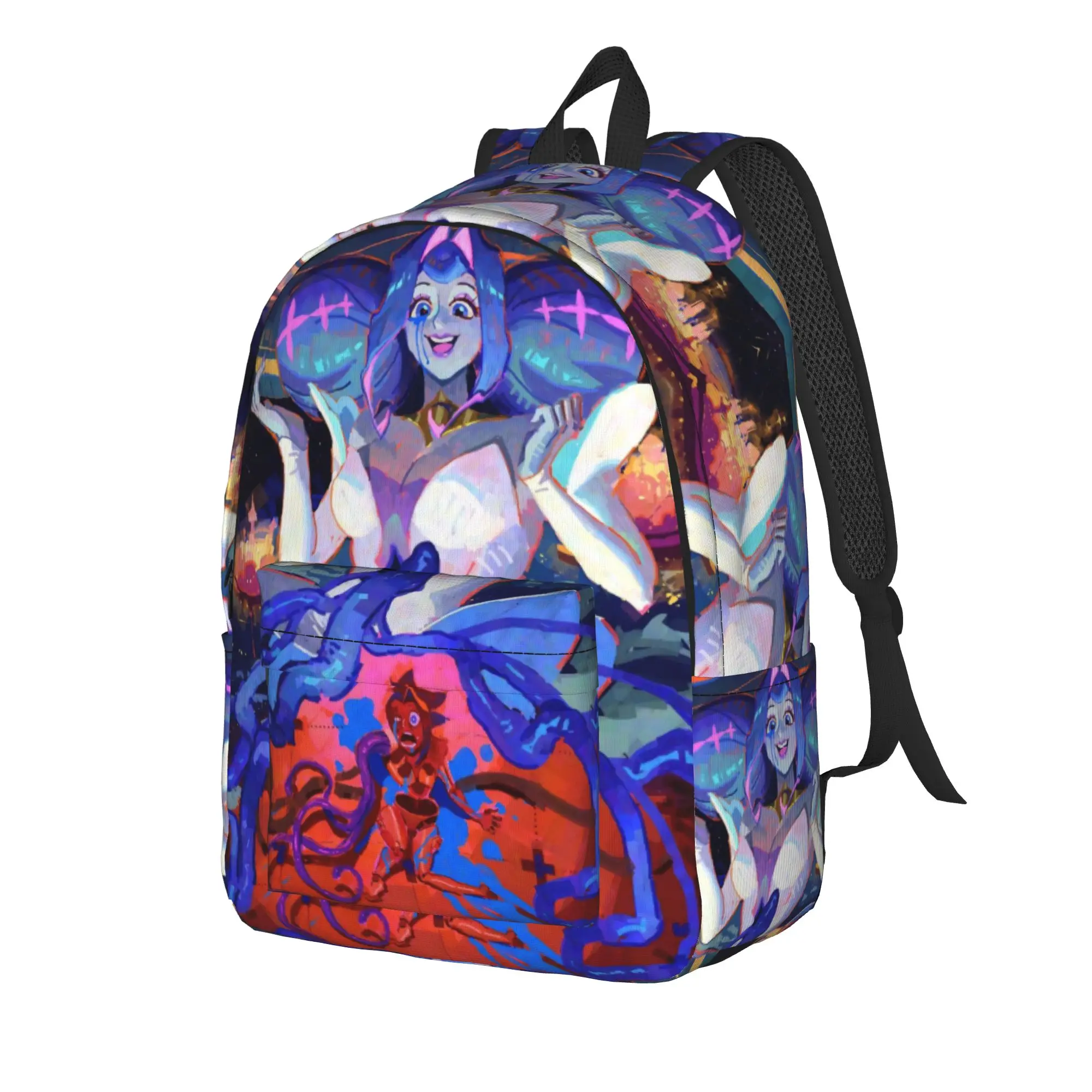 K-Knights Of Guinevere Backpack for Men Women Teenage Student Hiking Travel Daypack  Laptop Canvas Bags Sports