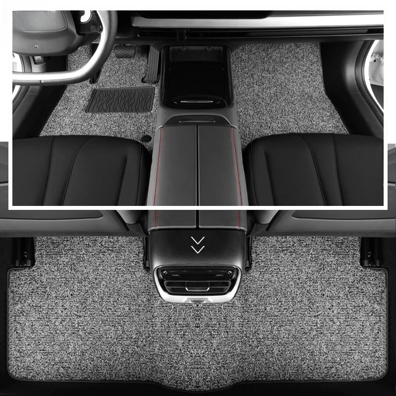 

Silk ring foot pad, main driver single piece, carpet type, five-seat special