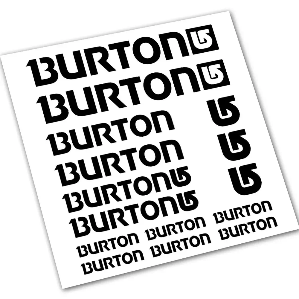 For Burton Snowboards Vinyl Sticker Decal
