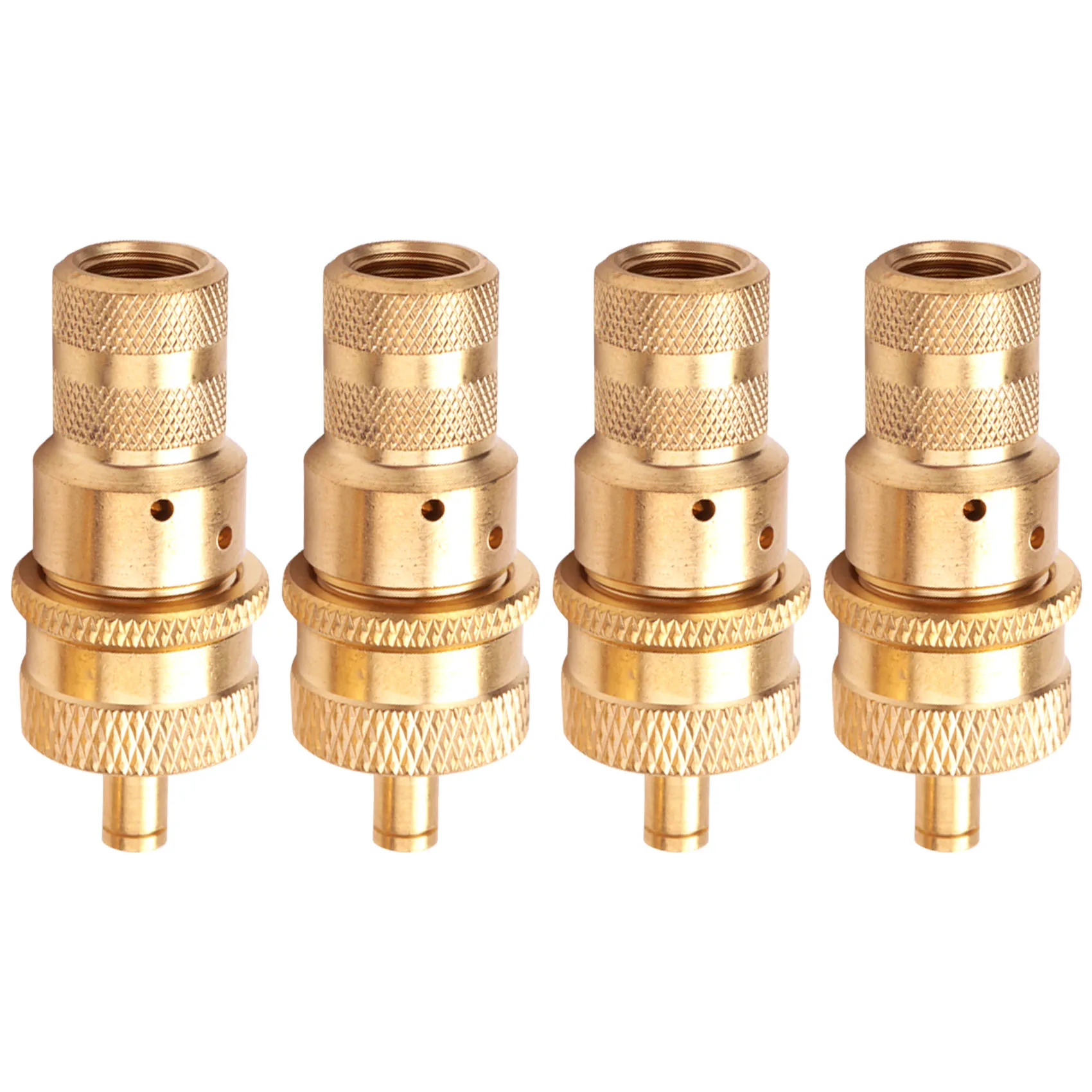 4Pcs Offroad Brass Tire Venting Machine s Kit Automatic 6-30Psi Tyre Tire Pressure Relief Valve Deflators Bleeder Valve G