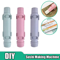 Quick Sushi Maker Japanese Roller Rice Mold Bazooka DIY Vegetable Meat Rolling Tool Sushi Making Machine Kitchen Gadgets Tools