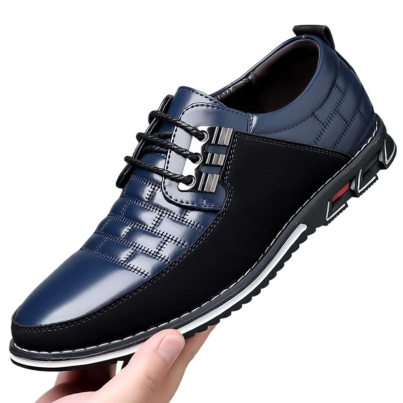 

Sizes 38-53 High Quality New Men's Business Casual Shoes Classic Mens Leather Shoes Trend Men Dress Shoes Men Leather Original