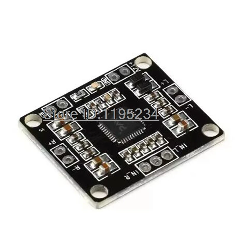 1pcs PAM8610 Digital Power Amplifier Board 2 x15w Dual Channel 12V HD Stereo Mini Class D 15W*2 Power Amplifier Module XH-M181