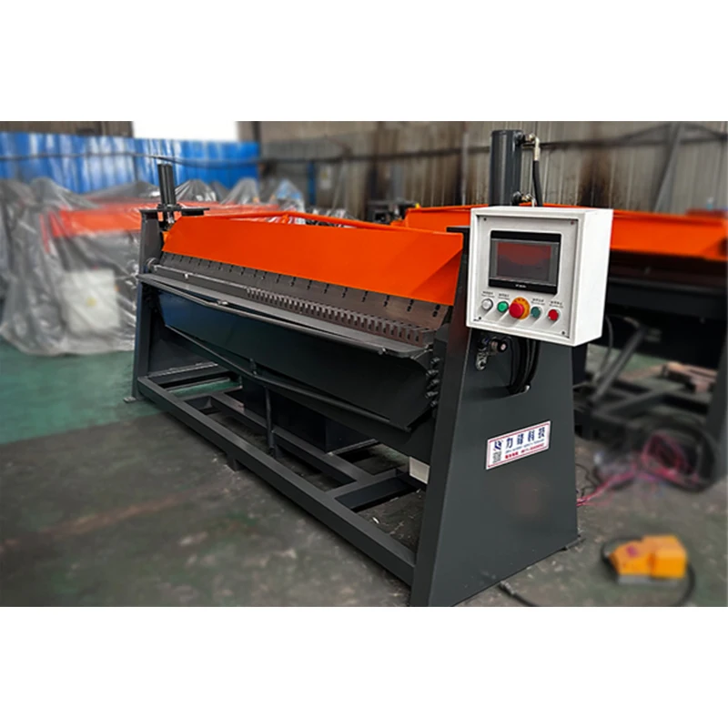 Customized New Type Sheet Metal Hydraulic Folding Machine Metal Folding Machine Small Bending Machine