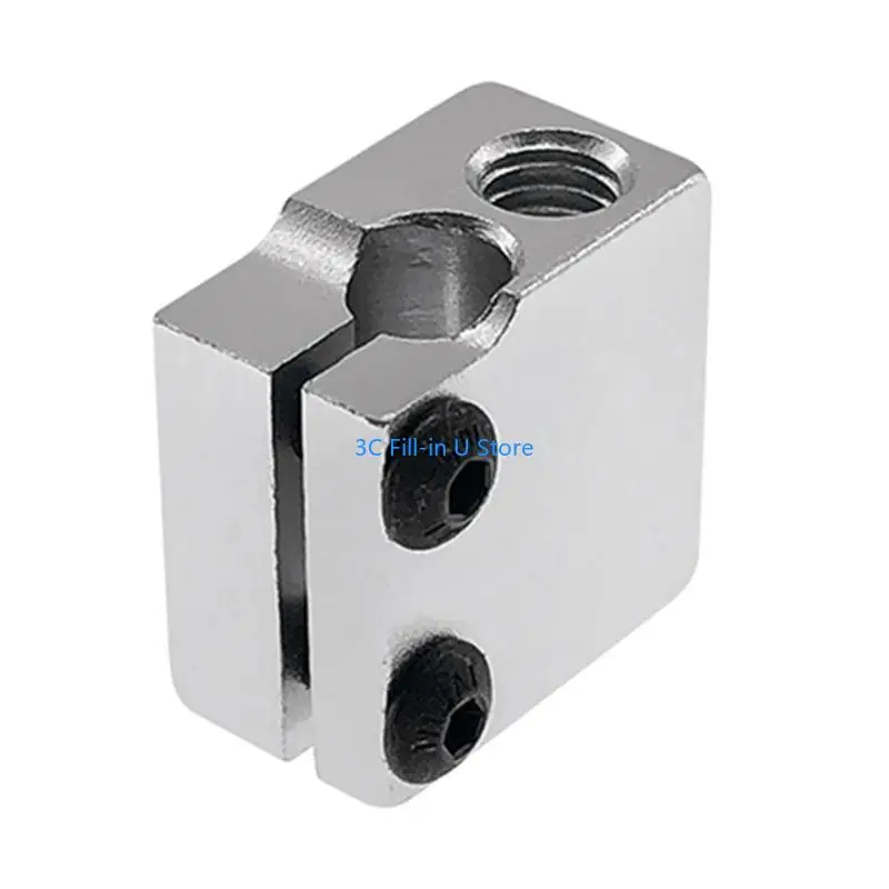 G8TA 3Dプリンターヒートブロックアップグレード3Dプリンティングノズル押出機キット高温耐性のための硬化ヒーターブロック