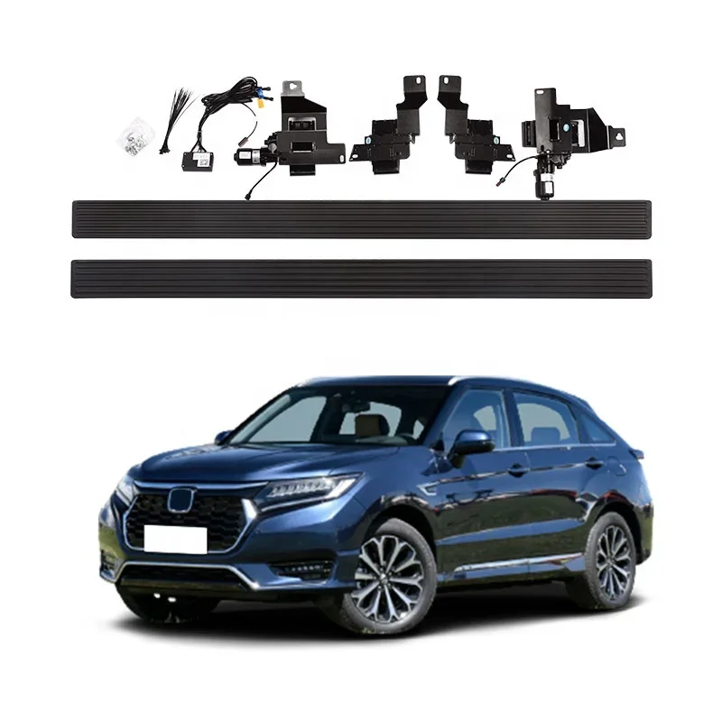 4X4 Exterior Accessories All Black Aluminium Power Running Board for Honda CRV 2012+ Electric Side Step