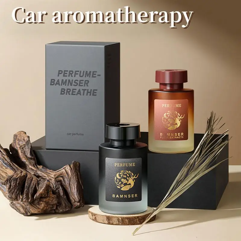 Car Air Freshener Bottle Natural Plant Oil Air Freshener Long Time Car Aromatherapy Bottle Fireless Aromatherapy For Home Toilet