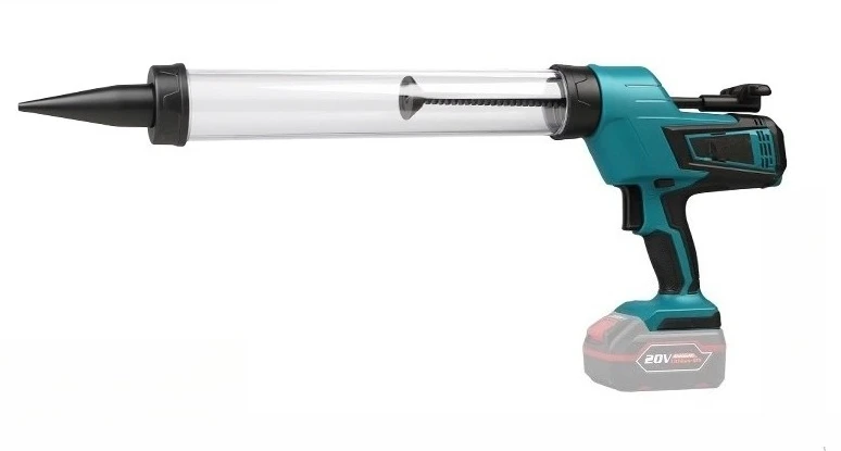 

2025 Electric glue gun for glass glue, nail-free glue, decoration joint filling gun, lithium battery, fully automatic