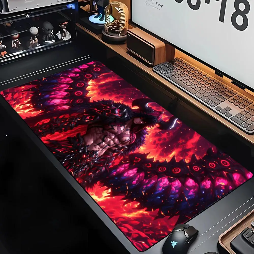 

Large gaming mats desk mat mouse pad anime mousepad gamer pc accessories rubber anti-slip lock edges suitable for work and games