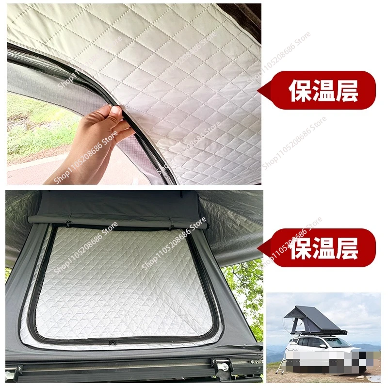 Hard Shell Car Roof Top Tent Outdoor Folding Camping Rooftop Tent