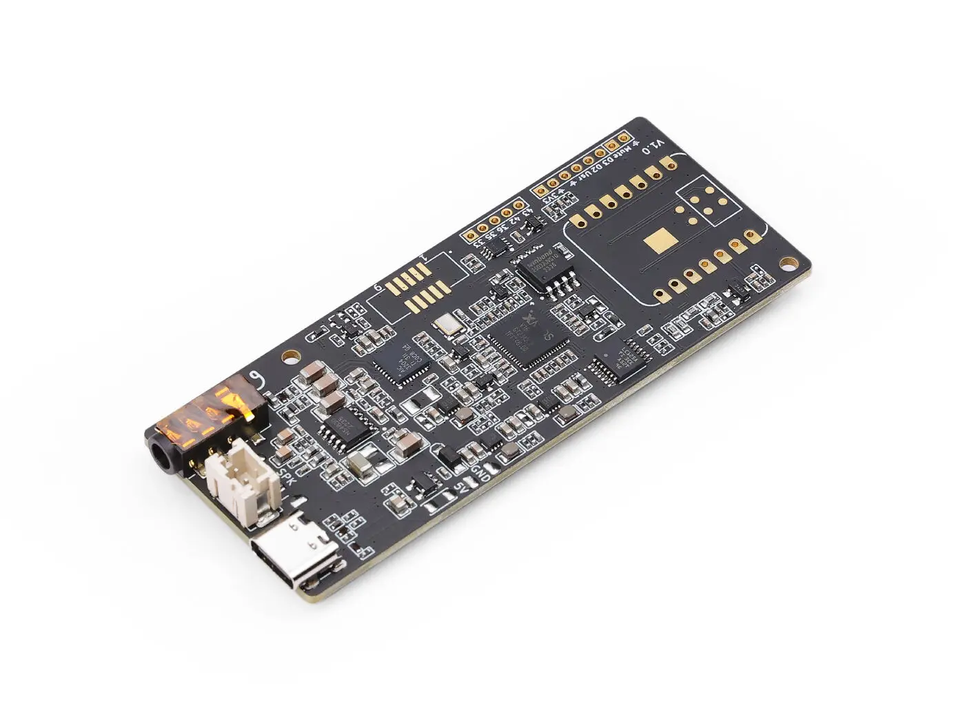 

ReSpeaker XU316 AI Voice Board Dual Mic Array, Noise Cancellation, Compatible with XIAO ESP32S3/Raspberry Pi/PC for Voice Contro