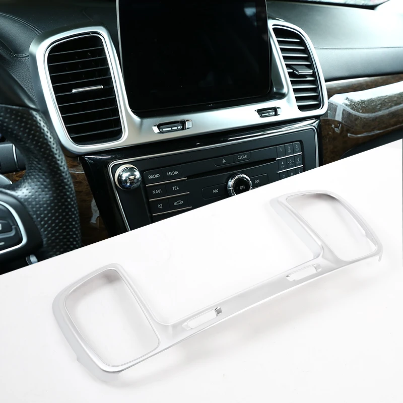 

Center Control Air Outlet Decorative Protection Frame Trim For Mercedes Benz GLS GLE Class 16-19 Plastic Car Accessories 1 Pcs