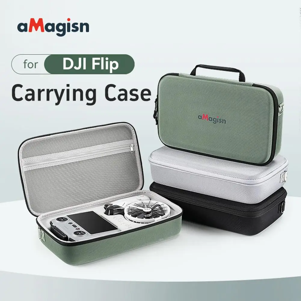 For DJI Flip Organiser Bag For FLIP All-in-One Large Capacity Storage Bag RC 2/RC-N3 Waterproof Portable Handheld Crossbody Bag