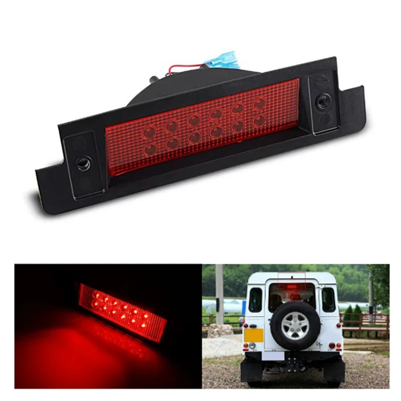 LR044451LEDR LED Rear Stop Tail Lamp Brake Light For Land Rover Defender Discovery 1990-2016 High Level Third Light