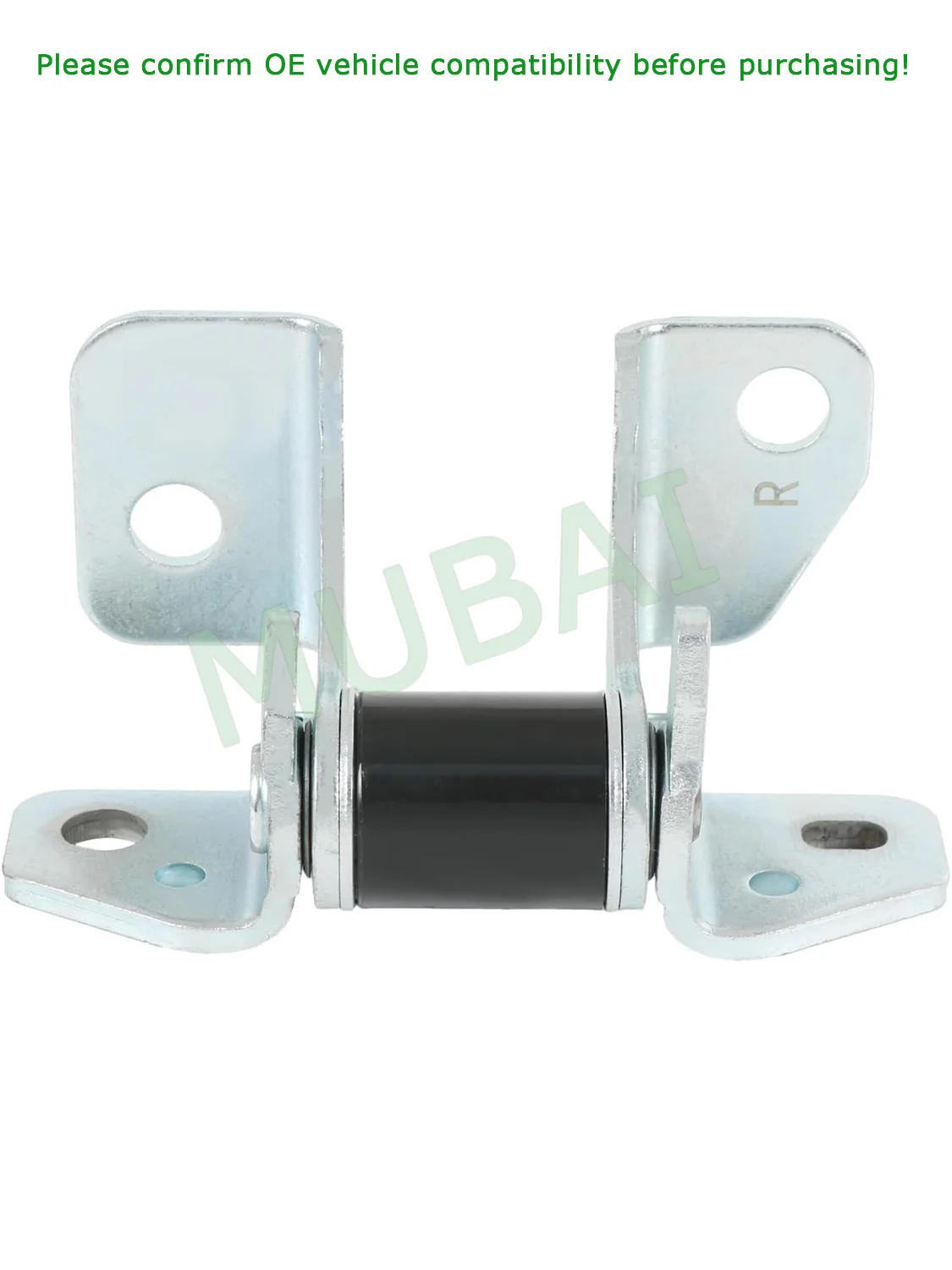55113664AI Passenger Side Lower Door Hinge Front & Rear for 2013-2019 Jeep Grand Cherokee Dodge Durango Charger Chrysler 300