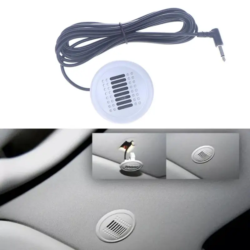NEW 3.5MM External MIC Interface Microphone Mic Car Audio Stereo Wired For Android Radio Car Electronics Accessories view 2
