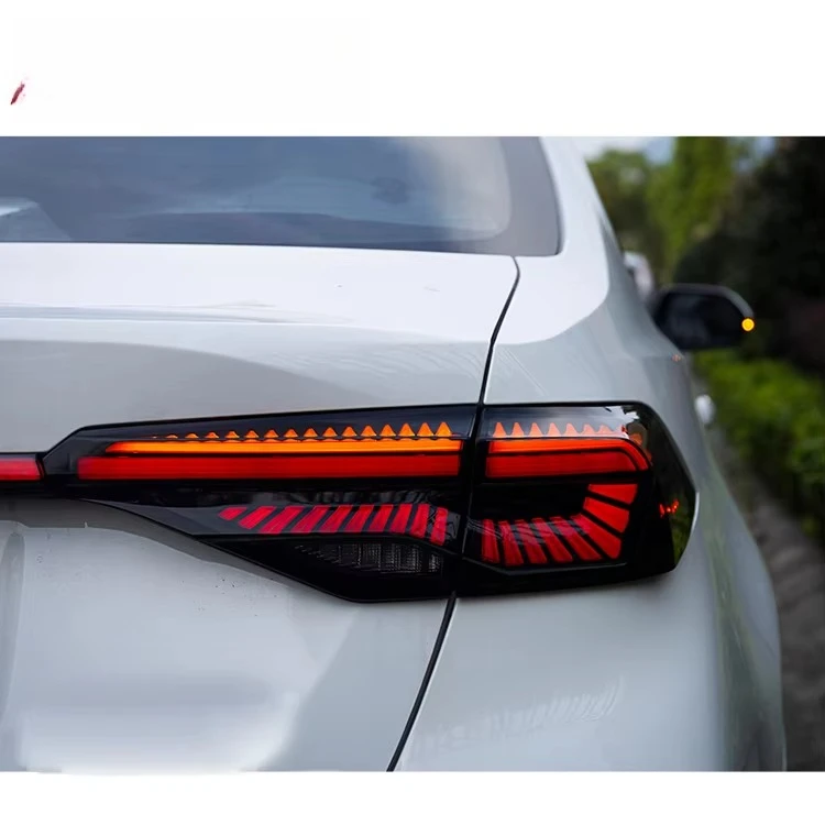 

Smoked Red LED Tail Lights for Corolla 2019-2020 - Sequential Turn Signals, Black Housing
