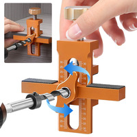 Cabinet Door Installation Positioner Aluminum Alloy Cabinet Door Positioning Tool Cabinet Installation Tool for DIY Woodworking