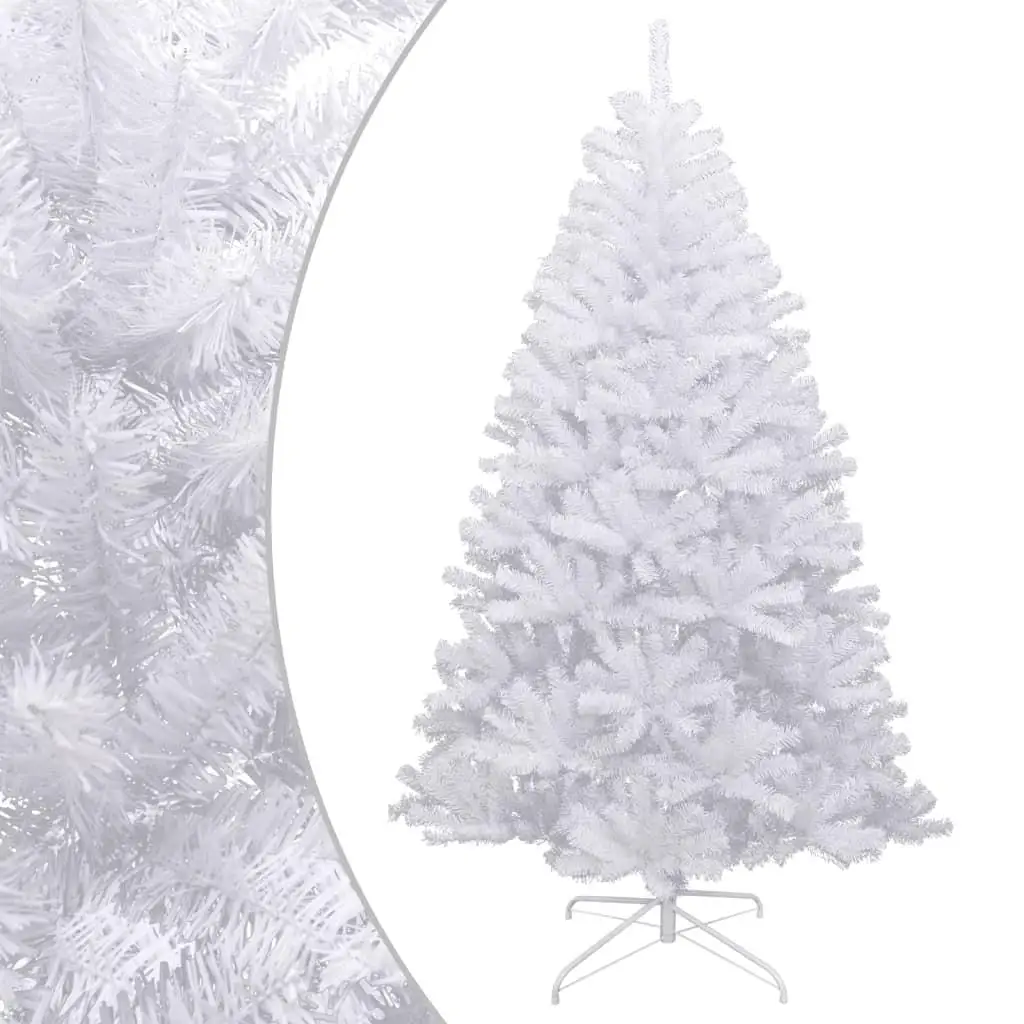 Flocked Snow Artificial Christmas Tree 59.1 - Hinged Design for Easy Setup and Festive Cheer