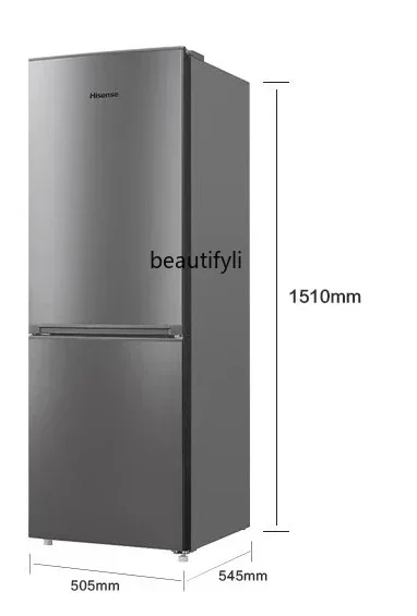 YH A01 에너지 절약 및 절전 베이스 2도어 소형 냉장고 대여 기숙사 가정용 소형 아파트 양문형