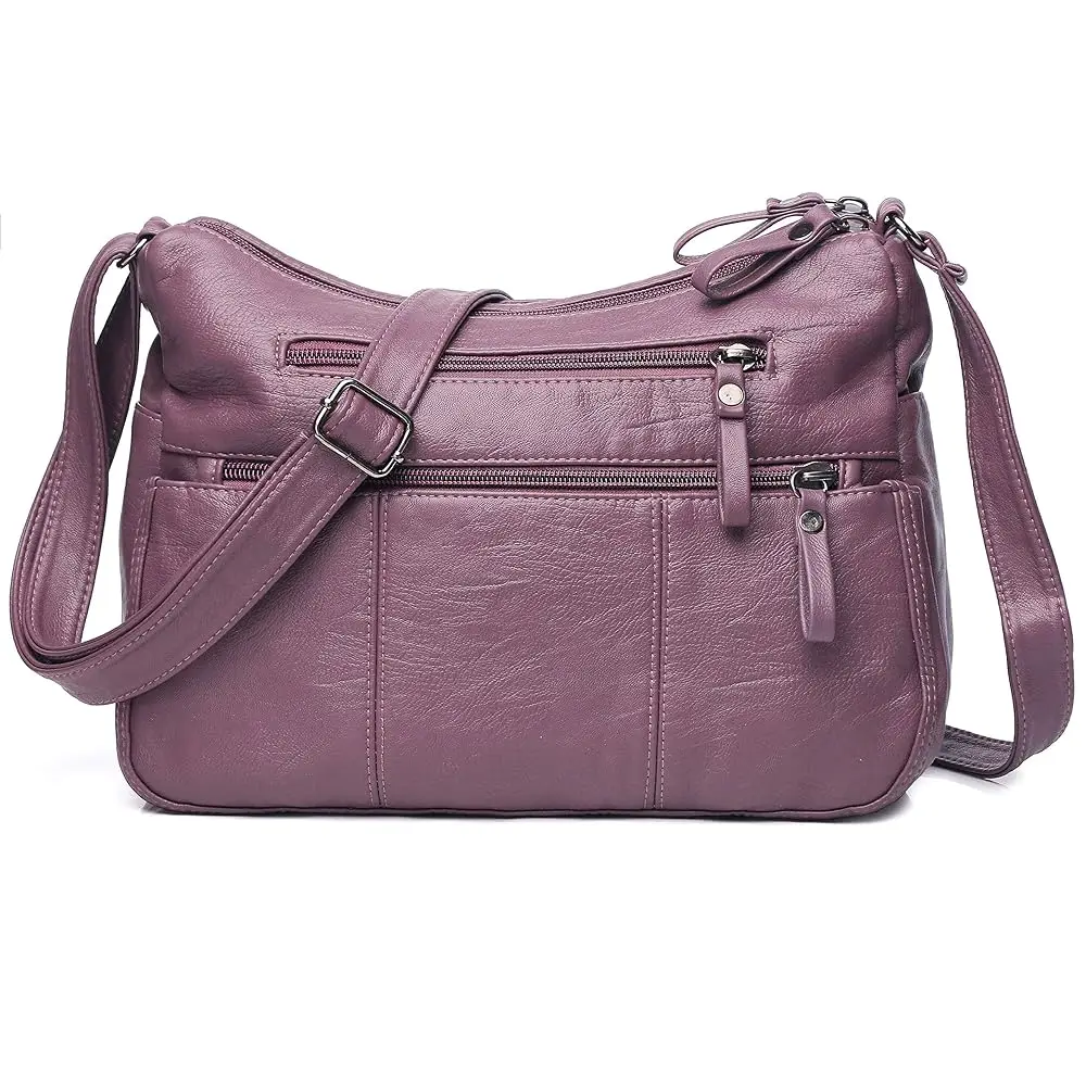 

Purses for Women Soft PU Leather Shoulder Bag Ladies Crossbody Purse and handbags Lightweight Pocketbook