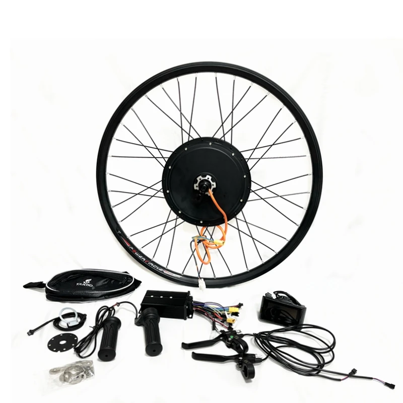 QS212 1000W 30H V1.12 electric bike hub Motor wheel conversion kit 45kph ebike motor with YF 30A controller sw900 color display