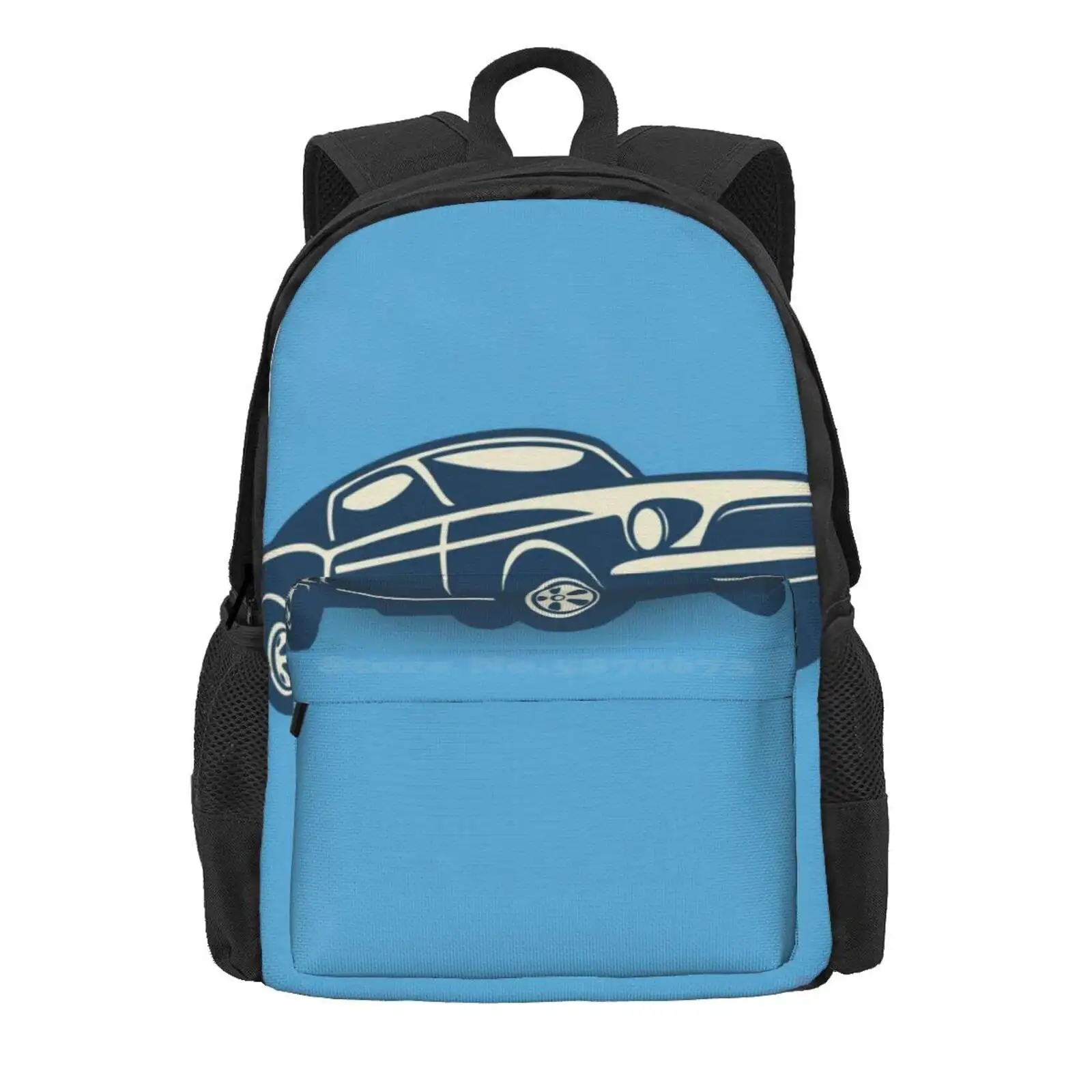 Classic Car Collection Hot Sale Schoolbag Backpack Fashion Bags Classic Car Collection Automotive Driver Racer