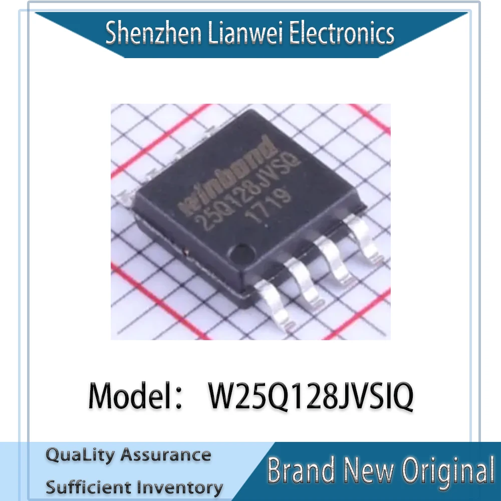 

100% New Original 25Q128JVSQ W25Q128JVSIQ IC FLASH 128MBIT Chipset SOP-8