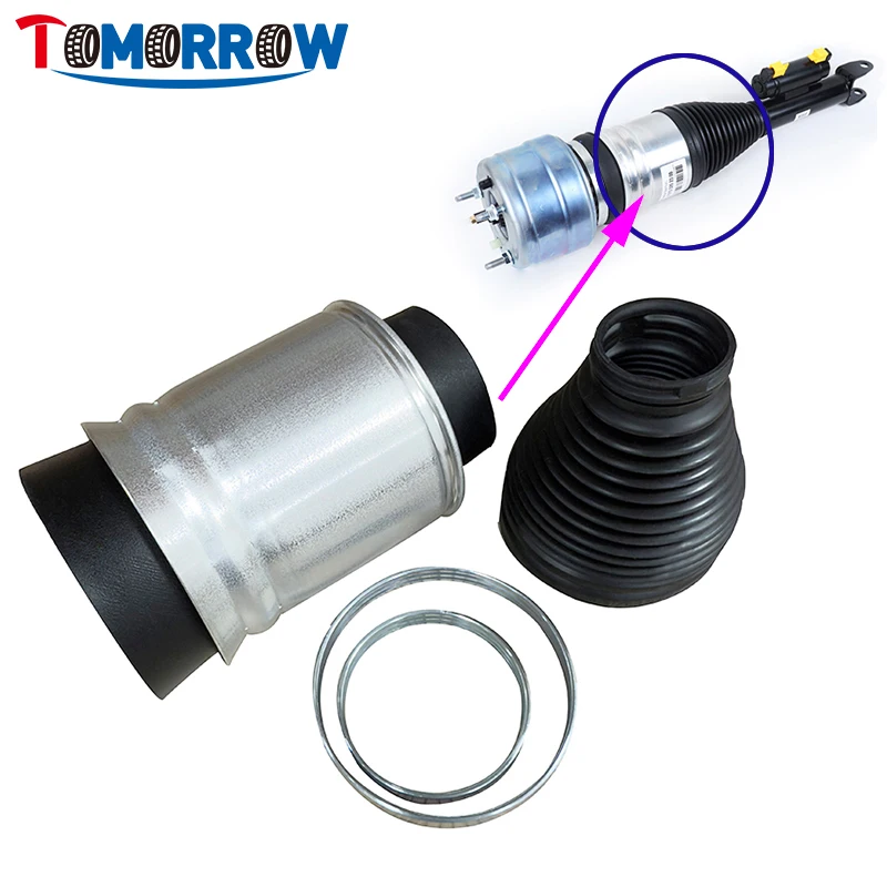 

2132101901 2133202001 Air Suspension Rubber Cover With Dust Cover Ring 2053208300 2053208400 For Mercedes Benz W213 W205