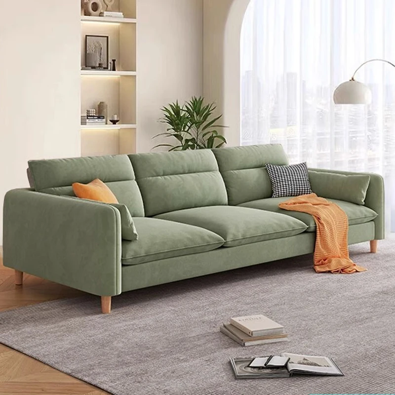 

Modern Salon Living Room Sofas Sectional Bed Sleeper Cloud Living Room Sofa Luxury Leather Articulos Para El Hogar Furniture Set