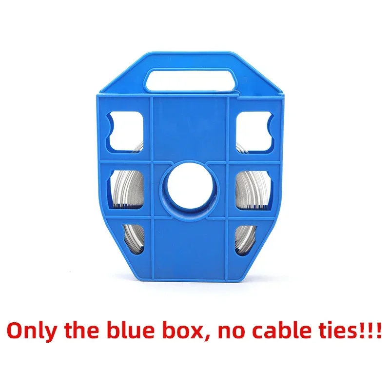 Stainless Steel Cable Tie Reel Packing Belt Metal Tie Plastic Packaging Box（Suitable for 6.4-20mm cable tie reels）