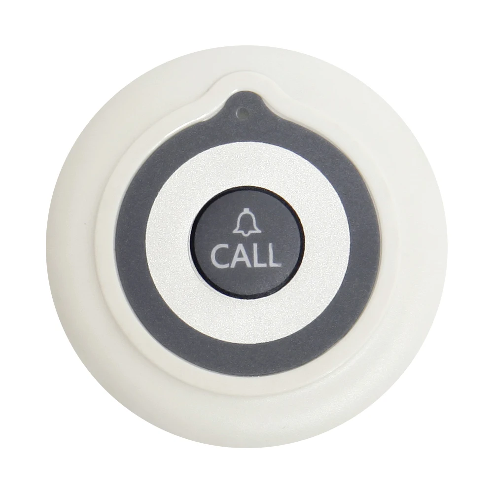 CATEL 1 النادل ساعة استقبال النداء باللغة الروسية الإسبانية 5 الجدول زر الاتصال النداء لنظام الاتصال اللاسلكي مطعم