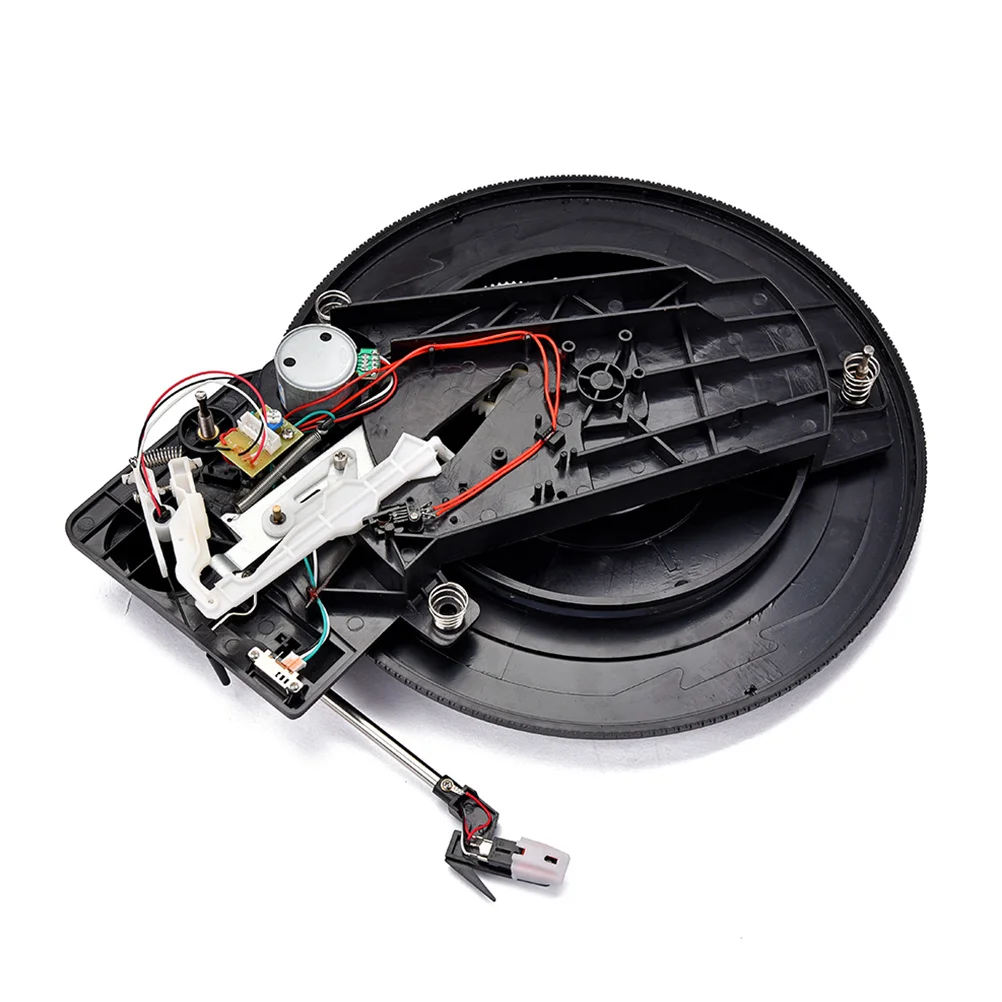 

High Performance 28Cm Vinyl Record Player Turntable Portable Vintage Design Built-in Preamp for Audio Video Accessories