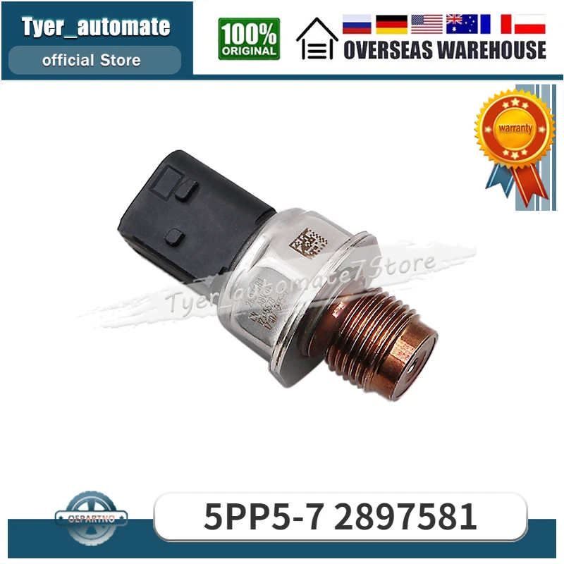 

5PP5-7 2897581 For Cummins Engine Fuel High Pressure Sensor