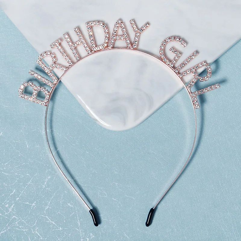 Braut Strass Alphabet Haar Hochzeit Fiesta Kopfschmuck für Frauen niedlichen Kinder Haarschmuck Haarschmuck Geburtstags geschenk – Detail 4