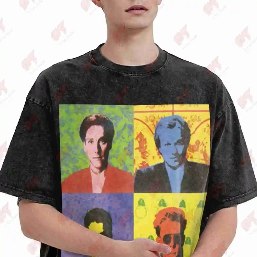 Level 42 Photo Art Vintage Washed Tee Pure Cotton T-Shirt