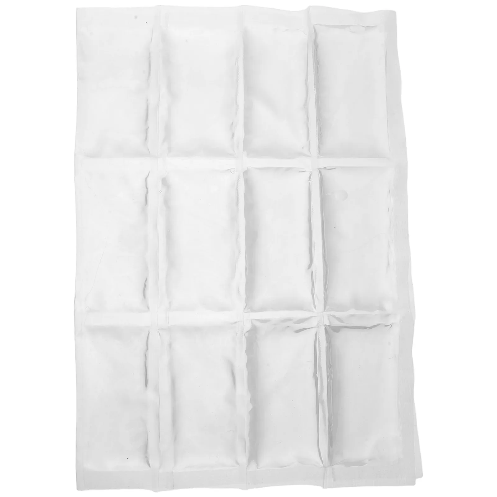 Reusable Ice Pack Flexible Grid Gel Freezer Sheet 14.76x10.43 Inch Leakproof Cooling Gel Sheet for Lunch Bags Coolers Food