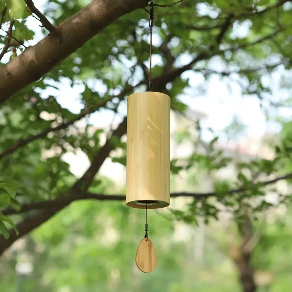 Bamboo Wind Chimes Outdoor Garden Patio Decoration Yard Pendant Meditation Relaxation C G Am Dm Chord